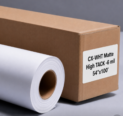 WHT Matte-HT 54"x100'-6mil